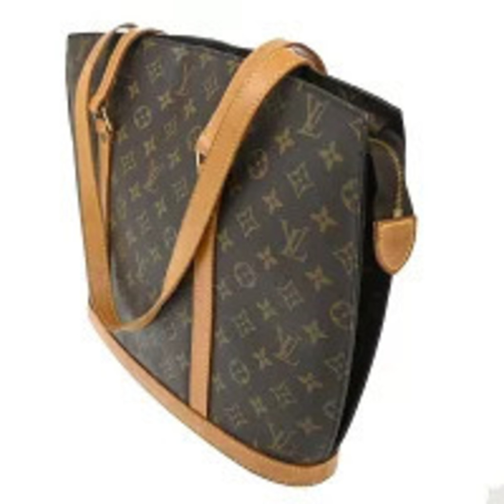 Louis Vuitton Bag Babylon Monogram Leather Shoulder Brown